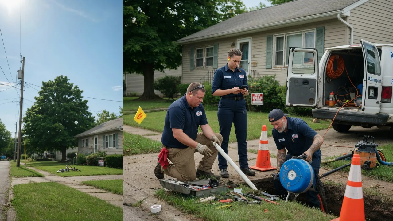 Sewer Line Repair in Califon, NJ near me
